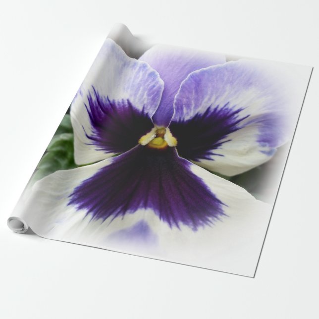 Papel De Presente amora profunda roxa em violeta (Desenrolado)