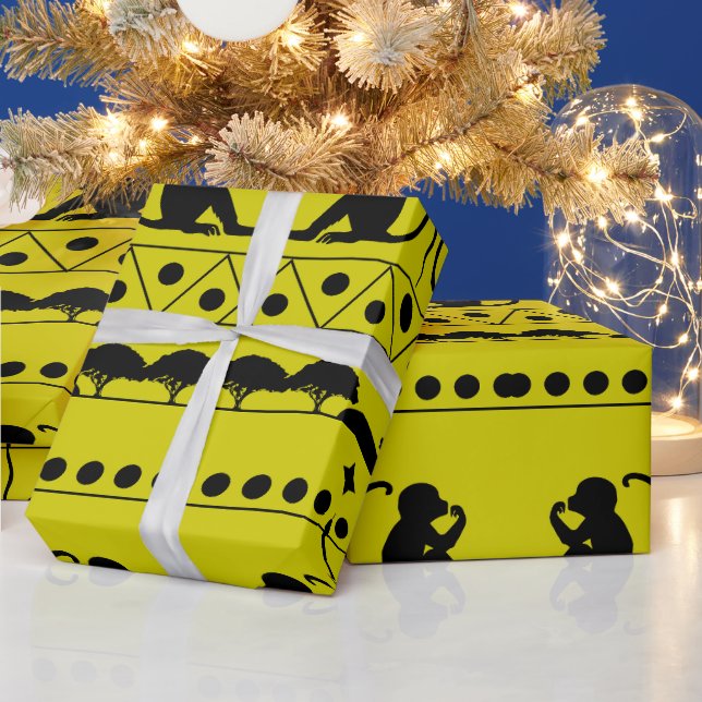 Papel De Presente Andean Amazon Gift Wrap – Ecuadorian Tribal Patter (Feriados)