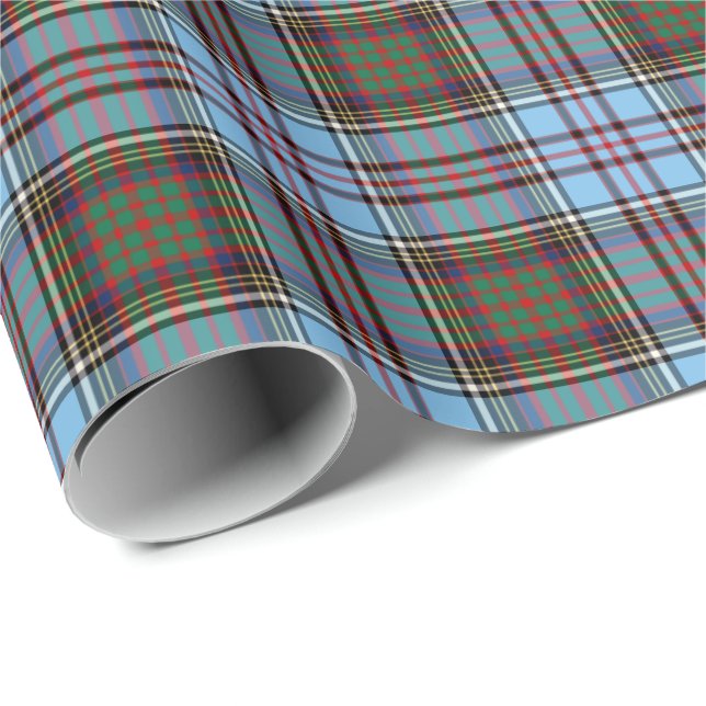 Papel De Presente Anderson Clan Tartan (Ponta do rolo)