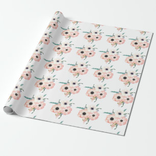 Papel De Presente Anemone Chá de panela Giftwrap