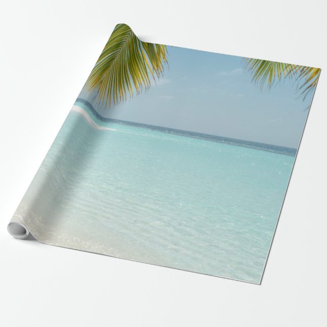 Papel De Presente Animais do Mar de Cúpula (Desenrolado)