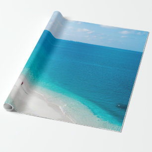 Papel De Presente Animais do mar legal