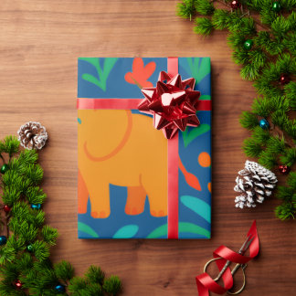 Papel De Presente Animais selvagens