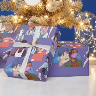 Papel De Presente Anime Wrapping Paper