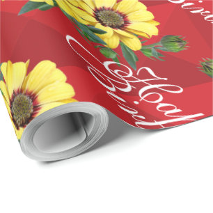 Papel De Presente Aniversário