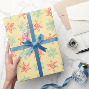 Papel De Presente Aniversário Colorido de Artisan Inicial