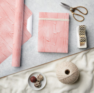 Papel De Presente Aniversário com Cobertura Rosa Doce