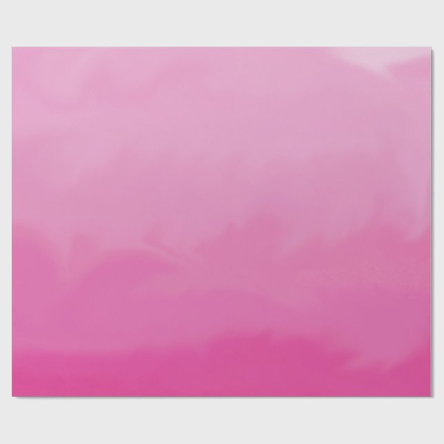 Papel De Presente Aniversário cor-de-rosa sonhador (Aberto)