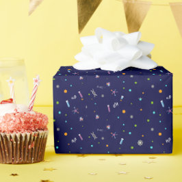 Papel De Presente Aniversário da Ciência