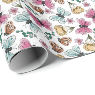 Papel De Presente Aniversário da Garden Girl
