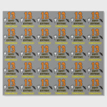 Aniversário de 13: Tema de Halloween assustador, N