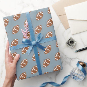 Papel De Presente Aniversário de 1 ano Futebol