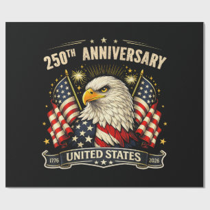 Papel De Presente Aniversário de 250 anos da Independência dos EUA 1
