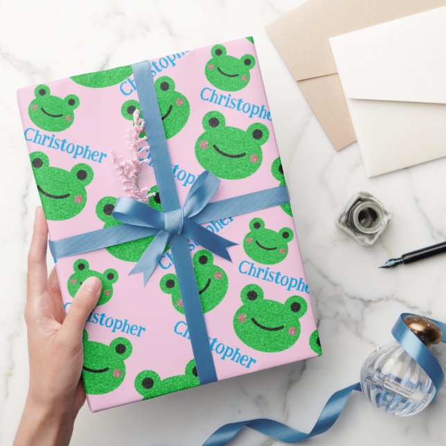 Papel De Presente Aniversário de Animais Pintos e Cons (Presentear)