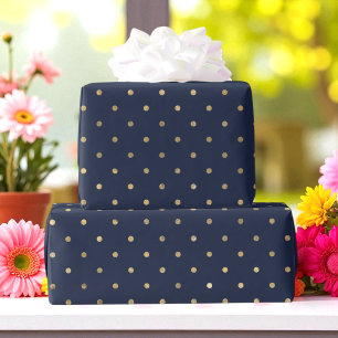 Papel De Presente Aniversário de Aniversário do Padrão de Pontos Dou