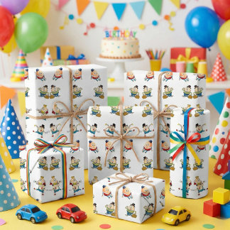 Papel De Presente Aniversário de criança Humpty Dumpty
