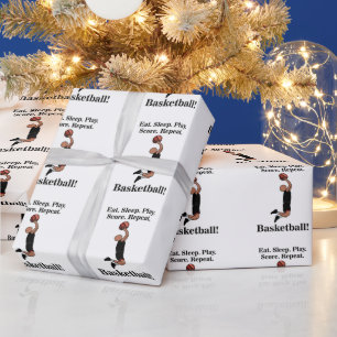 Papel De Presente Aniversário de Treinador de Jogador de Esportes de