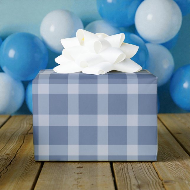 Papel De Presente Aniversário de um ano da criança com mirtilo (Criador carregado)