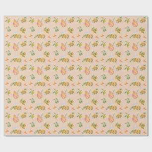 Papel De Presente Aniversário de Verão Spritz
