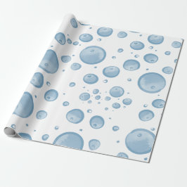 Papel De Presente Aniversário do Bble de Aquarela