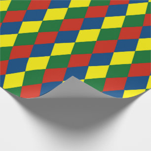 Papel De Presente Aniversário do Proprietário de Barco de Canal Estr