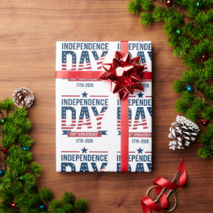 Papel De Presente Aniversário dos 250 anos da Independência dos Esta