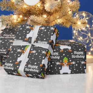 Papel De Presente Aniversário feliz da Oompa Loompa