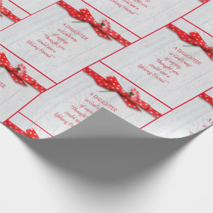 Papel De Presente Aniversário para Filha