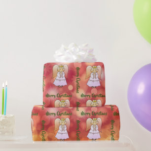 Papel De Presente Anjo Wraping Paper