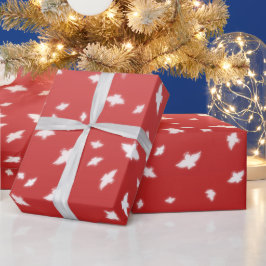 Papel De Presente Anjos de Natal