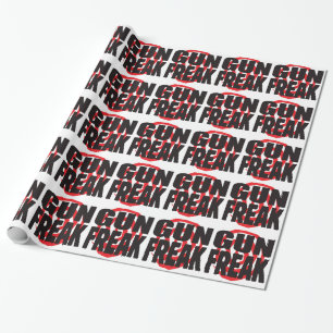 Papel De Presente Anormal da arma