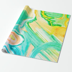 Papel De Presente anos setenta de Verão, plástico legal para prese