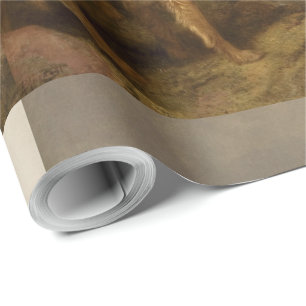 Papel De Presente Ansdell Winter Shooting Hares e Ptarmigan
