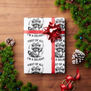 Papel De Presente Antes De Mais Nada Sou Um Presente De Meme De Guax