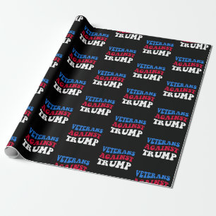 Papel De Presente Anti-Trump - Veteranos Contra Trump II
