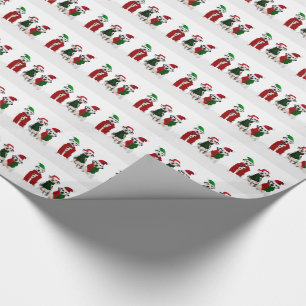Papel De Presente APAL - Cães do Dalmatian do Natal