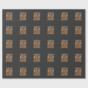 Papel De Presente Apenas Brincando Haldol Halloween Frasco de Poção 
