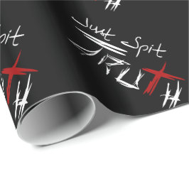 Papel De Presente Apenas cuspe a verdade