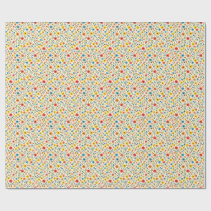 Papel De Presente Apenas um Punhado de Felizes Florzinhas
