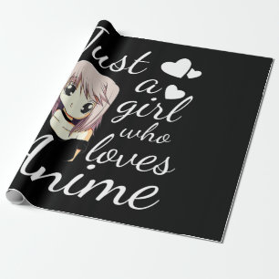 Papel De Presente apenas uma garota que adora anime um cosplay fofo