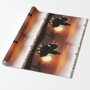 Papel De Presente apenas uma garota que ama cavalos