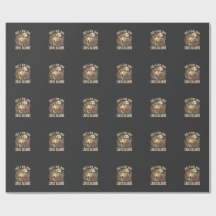 Papel De Presente Apenas uma Garota que Ama Goldens