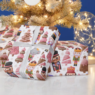 Papel De Presente Apertadores de Nozes de Natal