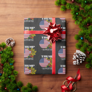 Papel De Presente Apoiador do Trump português