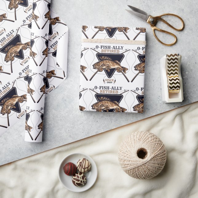 Papel De Presente Aposentadoria Engraçada Personalizada Ofisicamente (Artesanato)