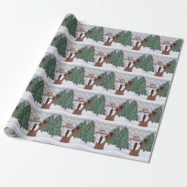 Papel De Presente Appy Holidays Blanket Appaloosa Horse Natal