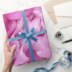 Papel De Presente Aproximação de peões cor-de-rosa