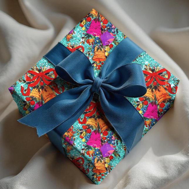 Papel De Presente Aqua arco vermelho-pomada (Criador carregado)