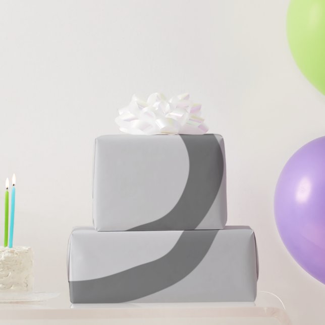 Papel De Presente aquarela personalizada minimalista simples adicion (Presentes para festas)