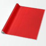 Papel De Presente Aquarela Vermelha<br><div class="desc">Papel de embrulho com lavagem de aquarela vermelha.</div>